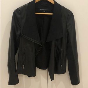Amazing quality black “leather” jacket